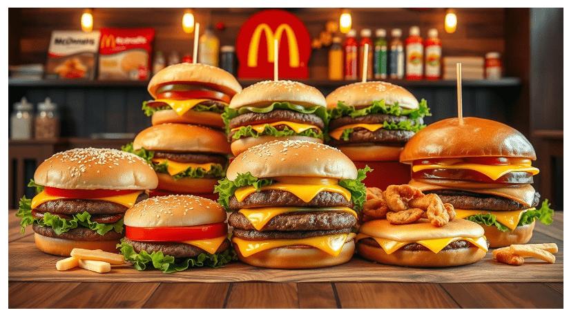 McDonald’s Burgers Menu